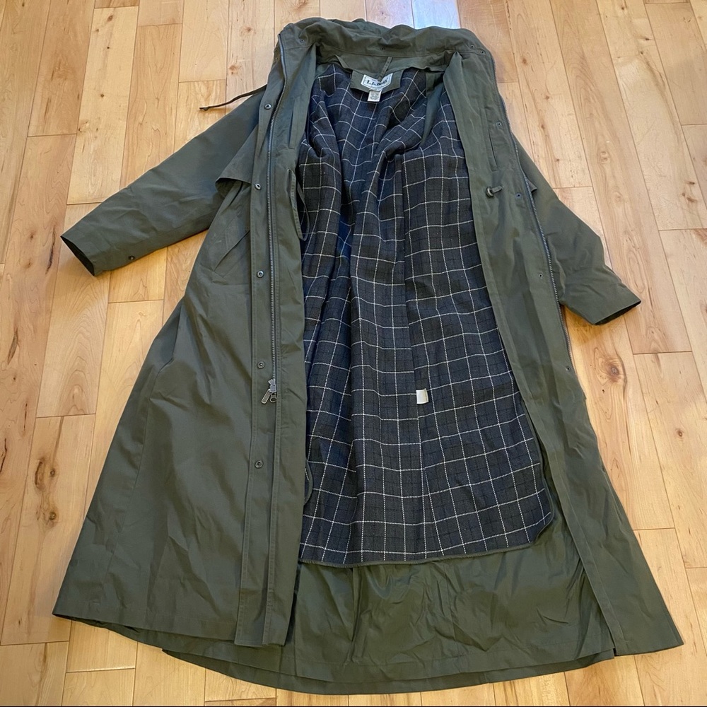 LL Bean Rain or Shine Trench Coat
